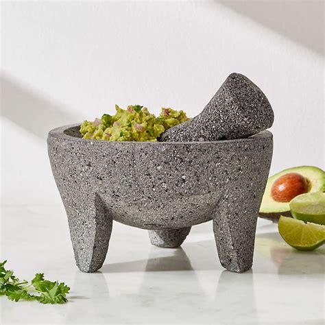 Large Stone Molcajete 8" + Reviews | Crate & Barrel Canada