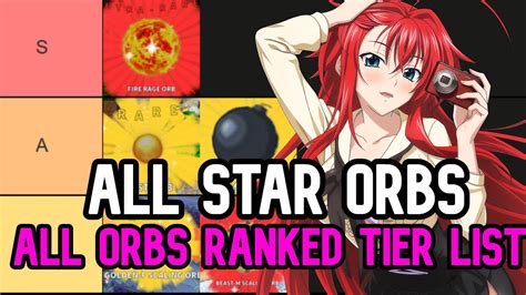 All Star Tower Defense Orb Tier List All Orbs Ranked YouTube