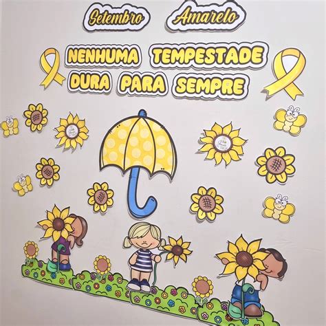 Kit Setembro Amarelo Educa Arte Materiais Pedag Gicos