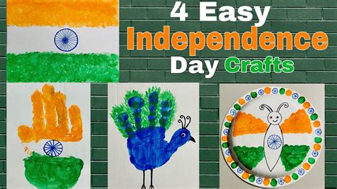 Independence Day Crafts For Kids Independence Day Activity Easy