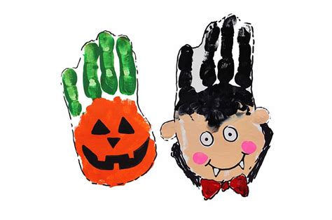 Halloween Handprint Art & Craft Ideas - The Best Ideas for Kids