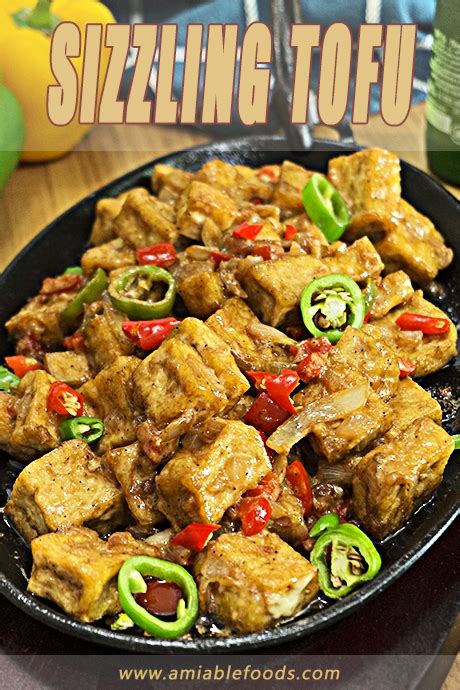 Sizzling Tofu Recipe - Just like Max's | Amiable Foods