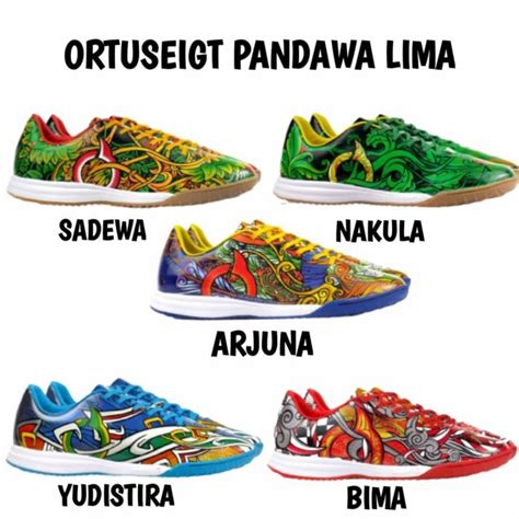 Jual Sepatu Futsal Ortuseight Pandawa Lima Catalyst Bima Arjuna Nakula