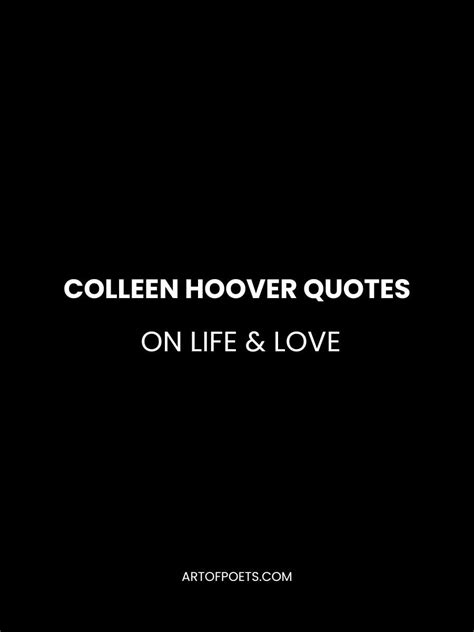 34 Best Colleen Hoover Quotes on Life & Love