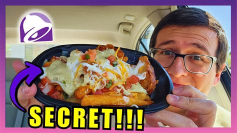 Taco Bell Secret Aardvark Nacho Fries Review🧀🍟 Youtube