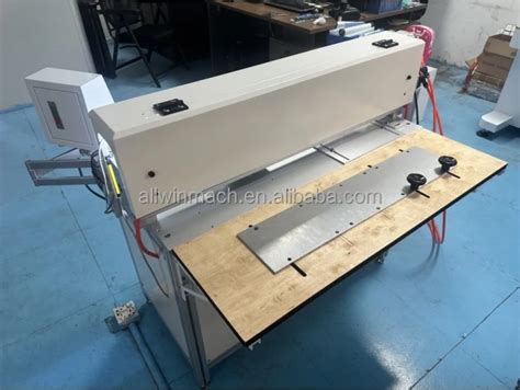 Aw Sv Semi Automatic Pneumatic V Groove Cutting Machine Slotting