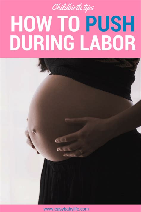 How To Push During Labor Naturally And Without Fright