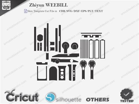 Zhiyun WEEBILL S Skin Template Vector ARMOBILESKIN