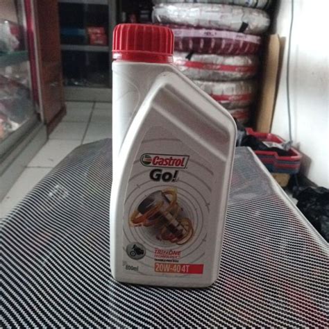 Jual Oli Castrol Go Sae W T Ml Oil Motor Sport Bebek Kastrol