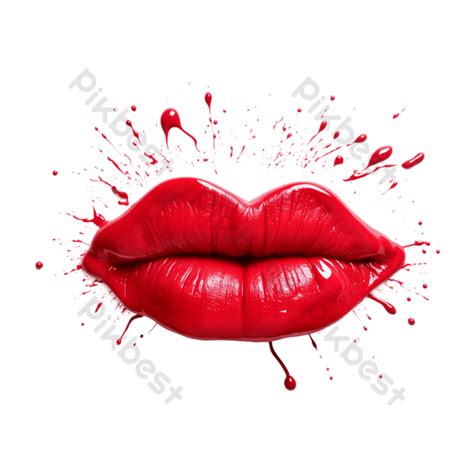 Lipstick Kiss Png Images Psd Free Download Pikbest