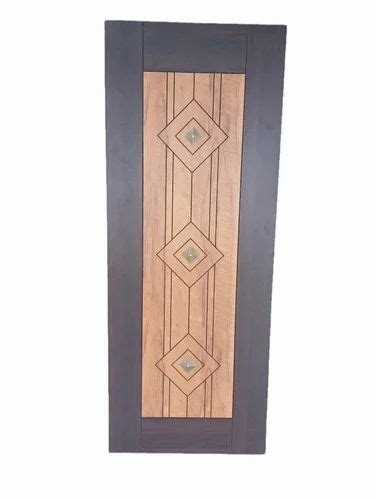 Interior And Exterior Black Brown Plywood Anti Laminated Door For Home