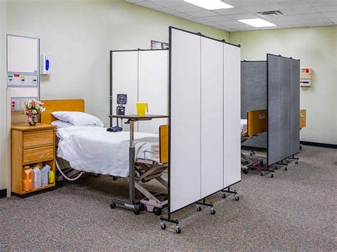 Flexfit Portable Privacy Screen Hospital And Clinic Room Dividers