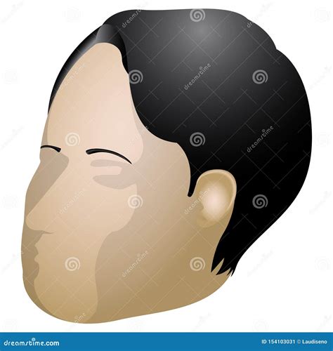 Isolated 3d Man Avatar Stock Vector Illustration Of Portrait 154103031