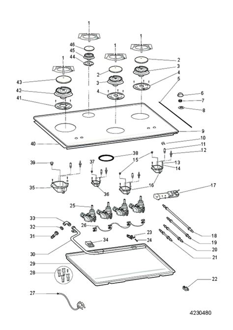 Pi Ces D Tach Es Plaques De Cuisson Hotpoint Ariston Td Bk Ix Ha