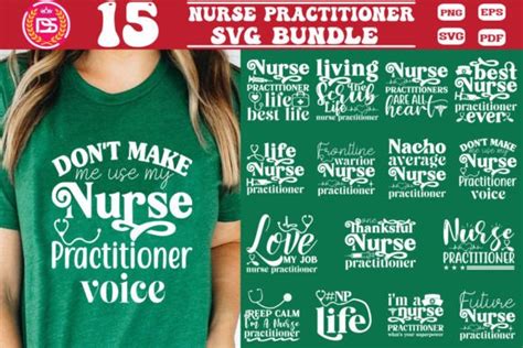 Nurse Practitioner Svg Bundle Graphic By Design Dynamo Gallery