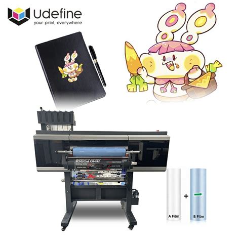 Udefine Multifunction Uv Dtf Printer Flatbed Roll Lamination In Uv