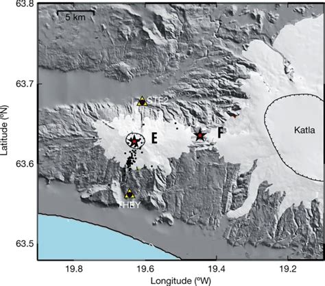 Eyjafjallajokull Volcano Map