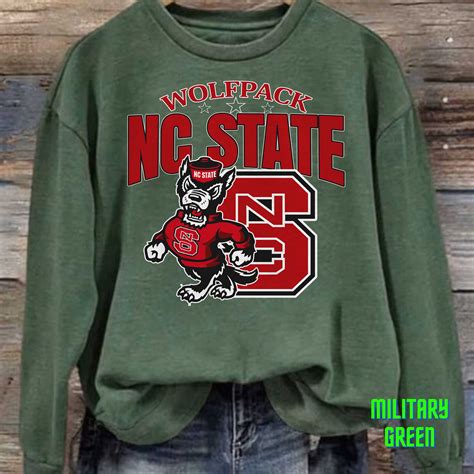 Nc State Wolfpack North Carolina State University Retro Vintage