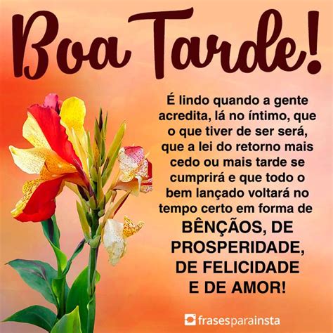 Frases De Boa Tarde Frases Para Insta