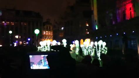 Bruxelles Grand Plaz Luci E Musiche Di Natale YouTube