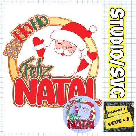 Arquivo Corte Topo De Bolo Natal Feliz Natal Papai Noel