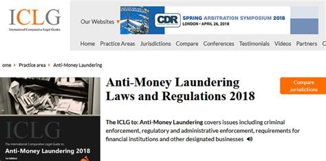 Anti Money Laundering Laws And Regulations Money Laundering