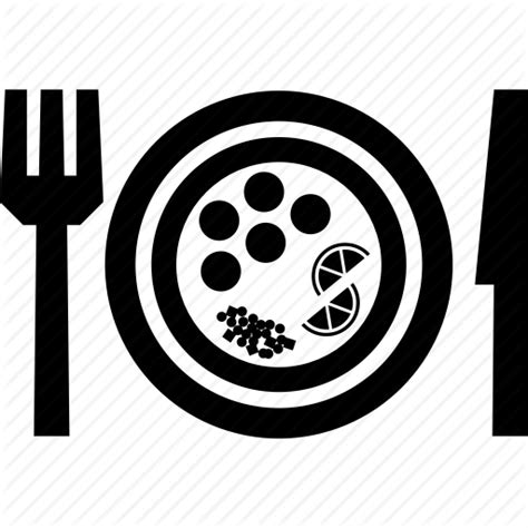 Food Plate Icon At Collection Of Food Plate Icon Free For Personal Use