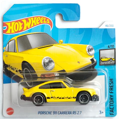 Hot Wheels Porsche Carrera Rs Ta Htc Factory Fresh Allegro Pl