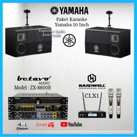 Jual Paket Sound Speaker Karaoke Yamaha Inch Buat Cafe Resto Kantor