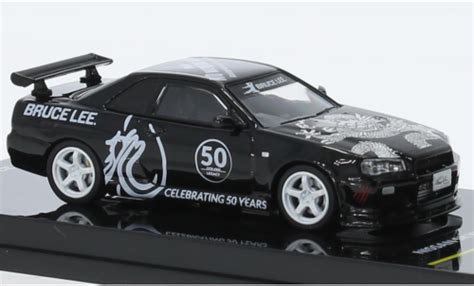 Miniature Nissan Skyline R Autoart R Gtr Polizei Voiture