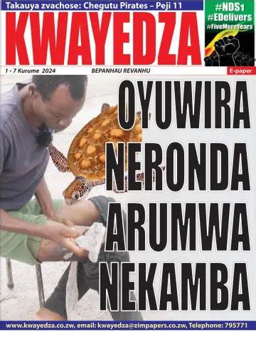 Kwayedza Newspaper Subscription | PressReader