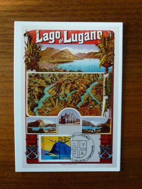 Maximumkarte Lago Di Lugano Sonderstempel Luganophila Kaufen Auf Ricardo