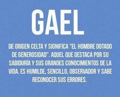 Significado Del Nombre Gael En La Biblia Descubre Su Profunda