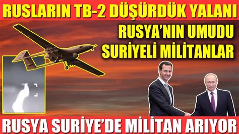 RUSYANIN TB 2 DÜŞÜRDÜK YALANI RUS ORDUSU ÇARESİZ KALDI RUSYA