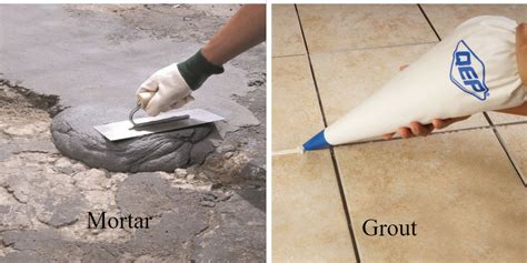 Differences Between Mortar And Grout