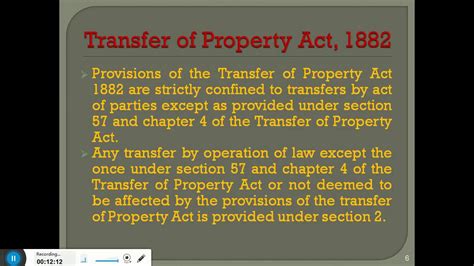 Tricks To Learn Transfer Of Property Act 1882 YouTube