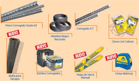 Aceros Arequipa Nuestros Productos