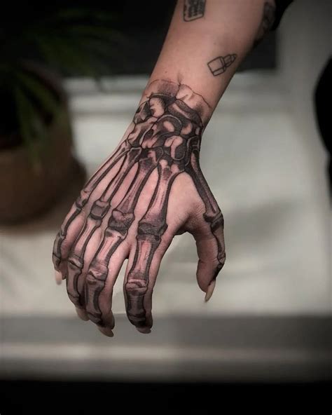 Skeleton Hand Tattoos 50 Terrific Ideas With Meanings 2022 In 2022