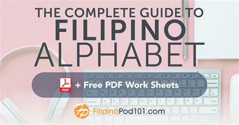 Learn the Filipino Alphabet with the Free eBook - FilipinoPod101