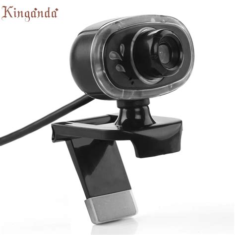 Webcam Usb20 Hd 12 Megapixels Camera Rotating Stand For Computer Pc Laptop Camara Web Drop