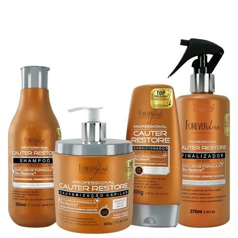 Kit Forever Liss Cauter Restore Cauterização Capilar Beleza Na Web