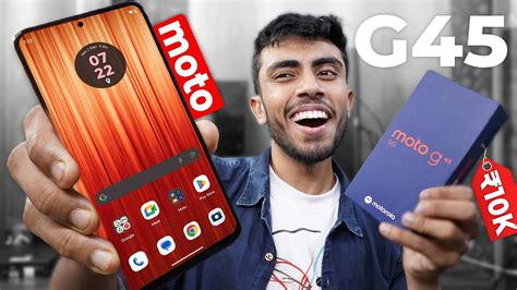 Moto G45 5G Unboxing Review Killer Gaming Phone Under 10 000 Rs