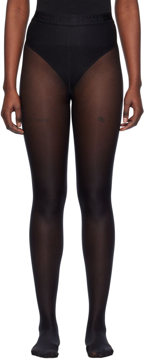 Black Neon Tights By Wolford On Sale