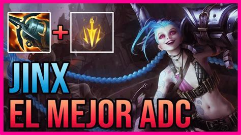 🔥 El Mejor Adc CÓmo Jugar Jinx Gameplay EspaÑol S11 Youtube