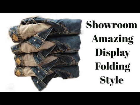 How To Fold Jeans Easy Way To Fold Jeans How To Fold Clothes