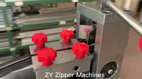 Plastic Zipper Teeth Injection Molding Machine YouTube