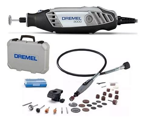 Dremel 3000 1 25 Variable Speed Rotary Tool Kit Attachment And 25