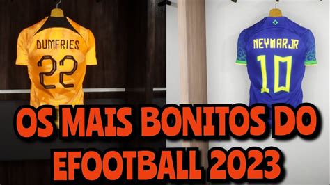 Os Uniformes Mais Bonitos Do Efootball Youtube