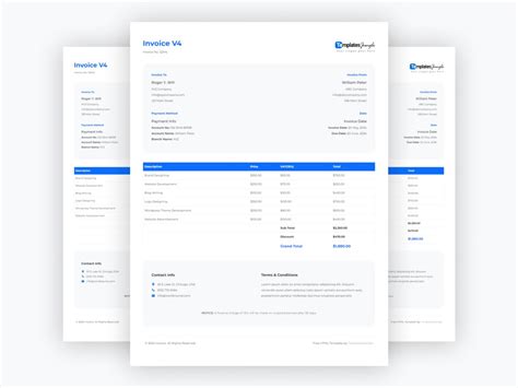 Best Simple Free Html Invoice Templates