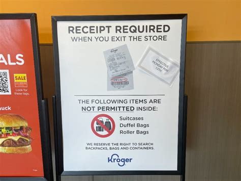 Cincinnati Kroger Stores Launch Receipt Checking Policy Due To Theft